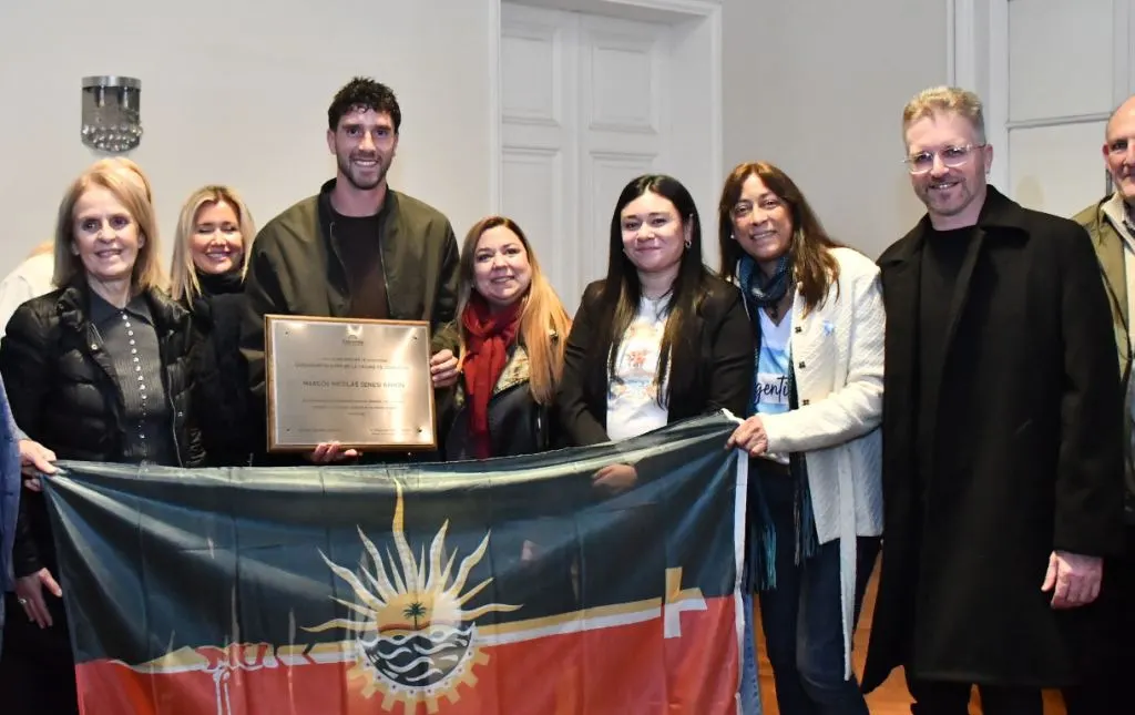 Marcos Senesi fue declarado Ciudadano Ilustre de Concordia