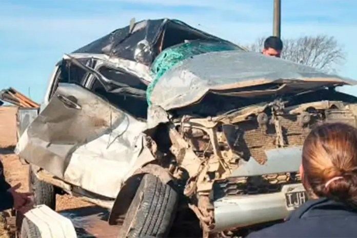 Murió una joven tras un violento choque en General Galarza