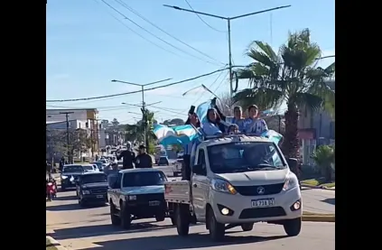 Ocho demorados en Mocoretá durante los festejos por el triunfo de la selección Argentina
