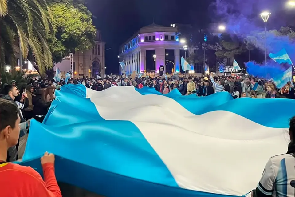 Paranaenses festejaron tras el subcampeonato mundial