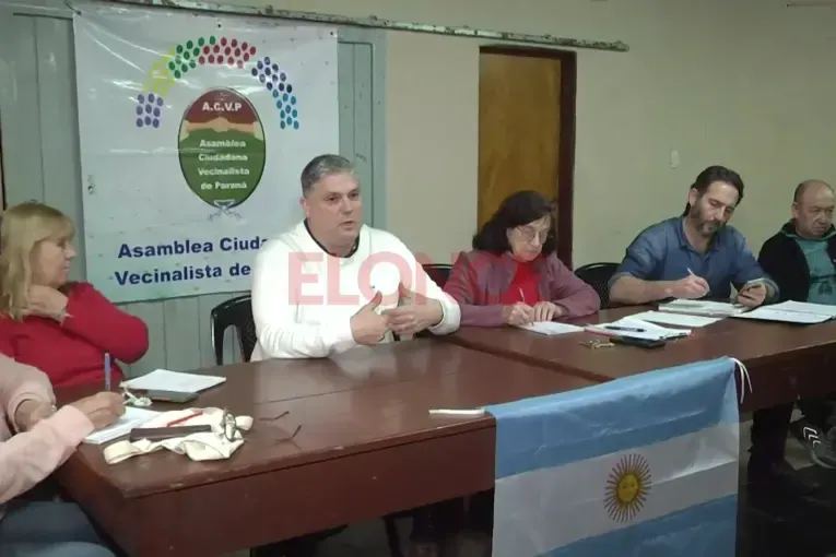 Reactivación del tren Paraná-La Picada: Asamblea exigió respuestas y esperan una definición