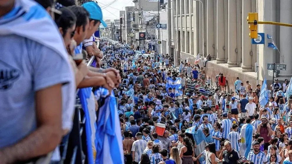 Reforzarán la seguridad en el centro Paraná para festejos por posible triunfo de Argentina