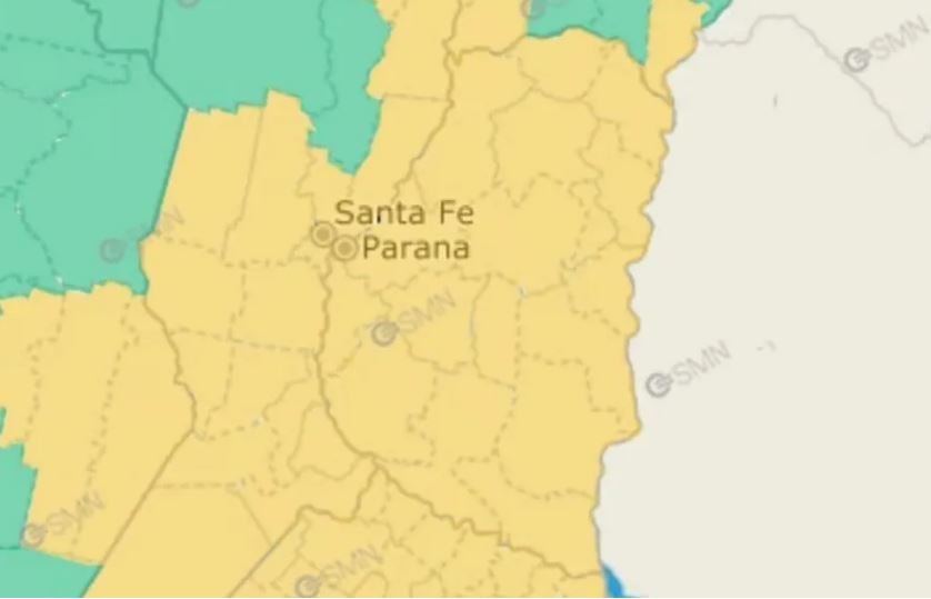 Rige un alerta amarilla por bajas temperaturas en toda la provincia.