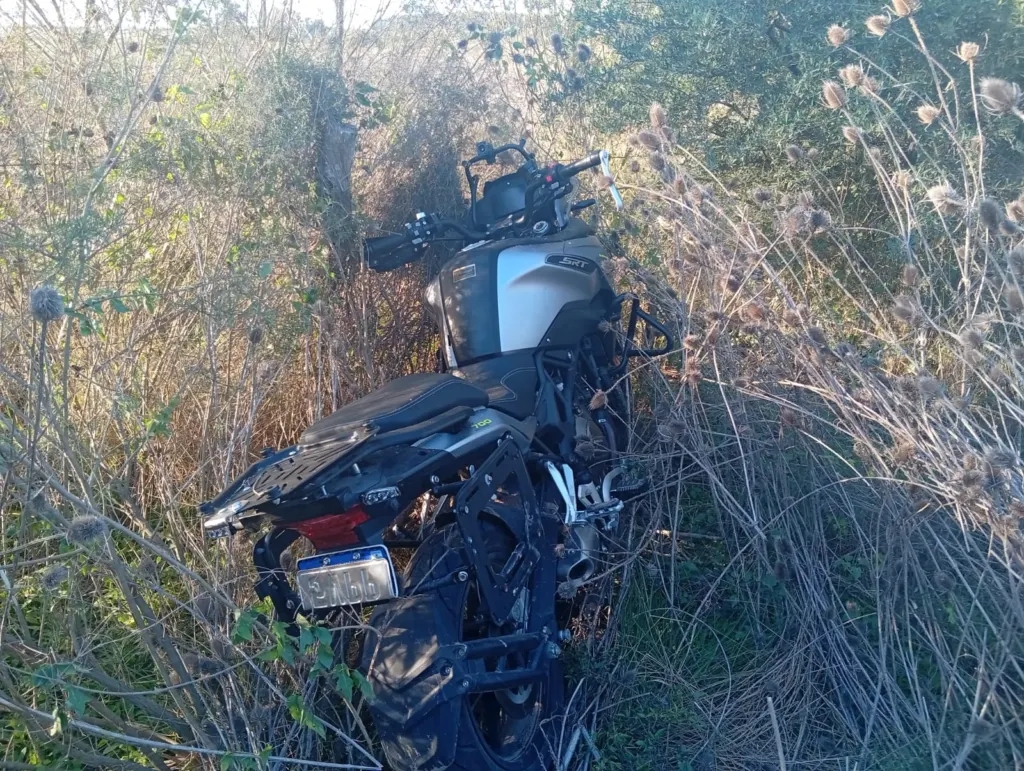San Cipriano: hallaron una moto que había sido robada hace unos días