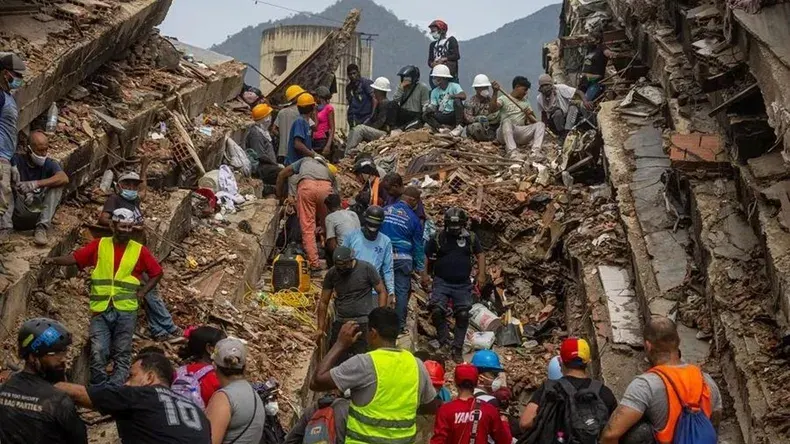 Se agrava la tragedia en Venezuela tras el doble terremoto: ascienden a 3.535 los muertos