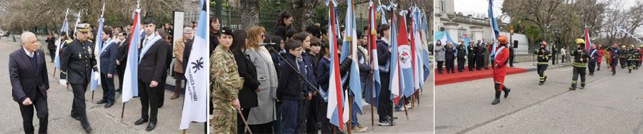Se realizó el acto oficial por el Día de la Independencia en Concepción del Uruguay