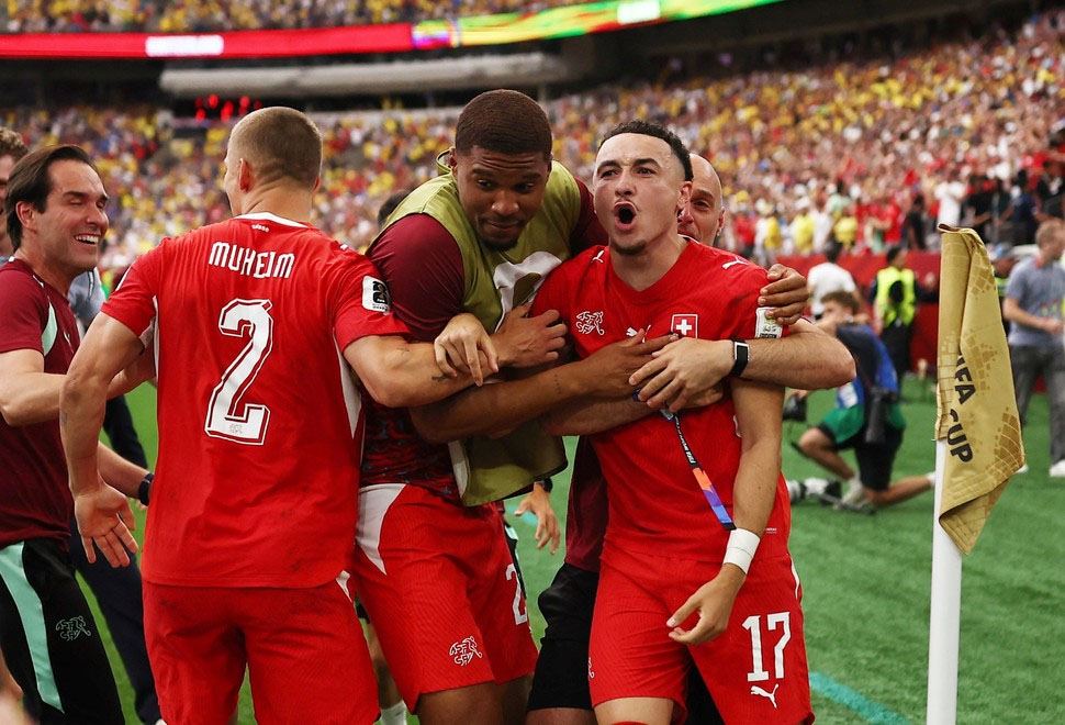 Suiza eliminó en penales a Colombia y enfrentará a Argentina