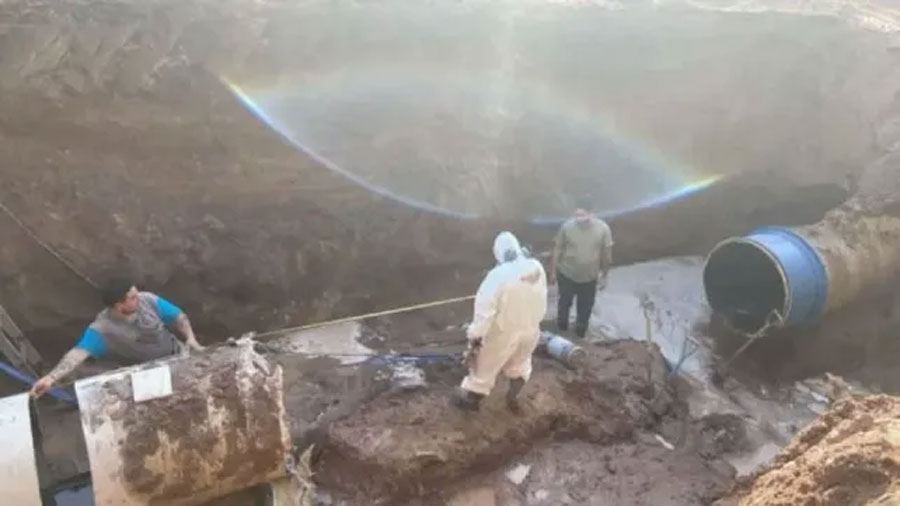 Trabajaban en la madrugada: Problemas de suministro de agua en tres zonas de Paraná