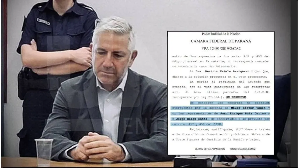 Tras ser condenado, Juan Ruiz Orrico batalla contra una causa en la Justicia Federal