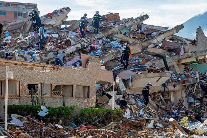 Un rescatista paranaense relató el dramático operativo para encontrar sobrevivientes tras los terremotos en Venezuela