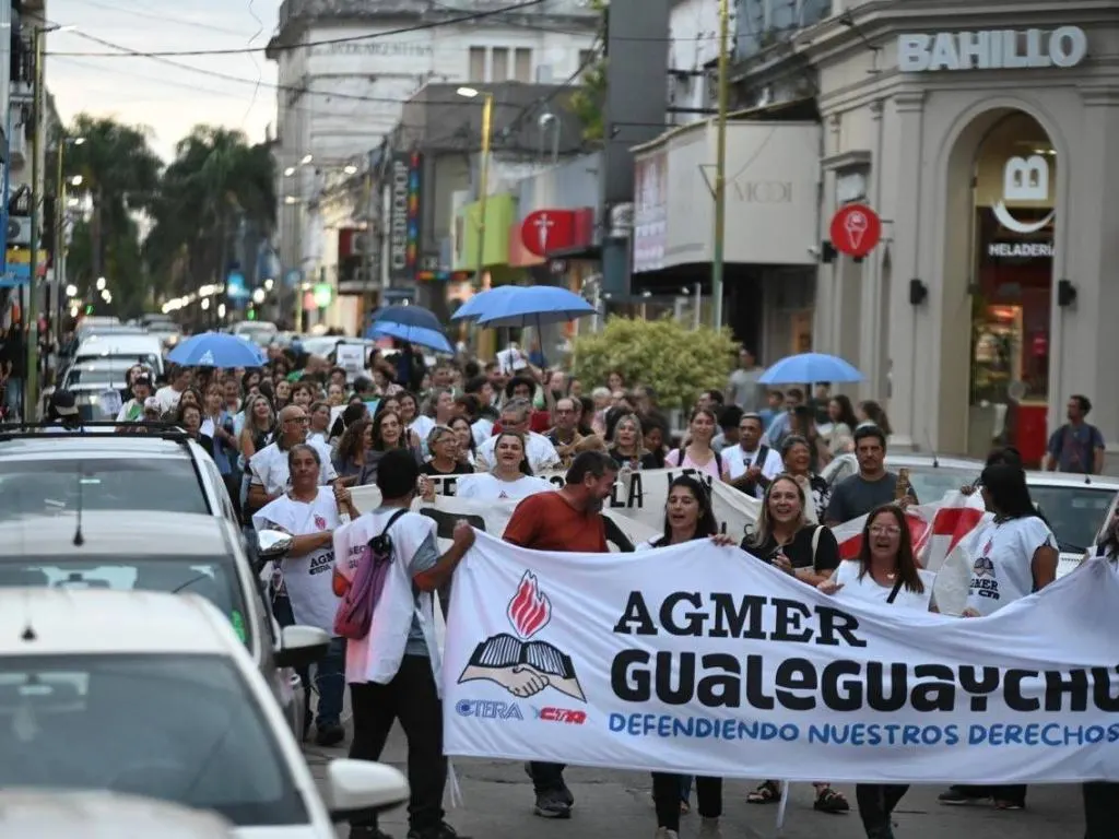 Agmer convocó a un paro docente por 48 horas y movilización provincial