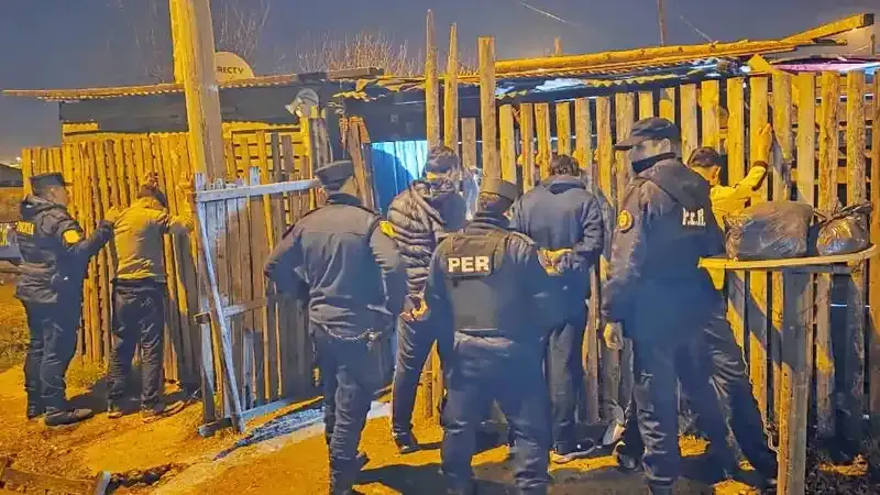 Allanamiento positivo: secuestraron cocaína y marihuana