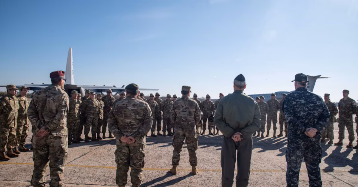 Argentina prepara un Hércules con ayuda para Colombia