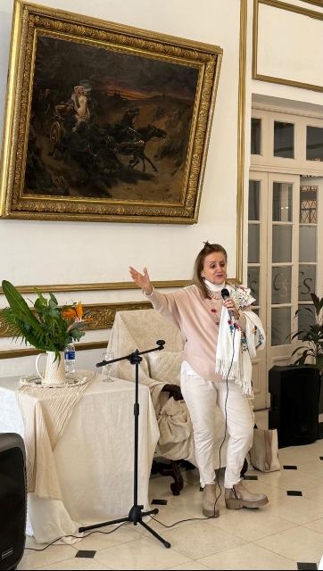 Beatriz Goyoaga brindó una charla sobre estrés, respiración y meditación