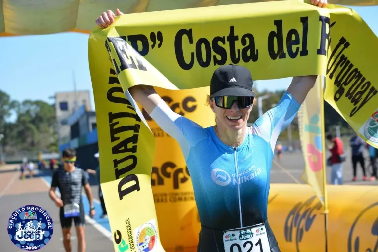 Brunini se consagró campeona anticipada en el Duatlón Jeep