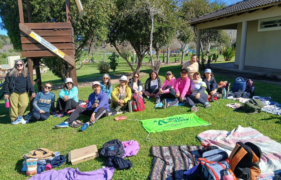 Caminata Aventura Cdelu en el Aniversario de Termas Concepción.