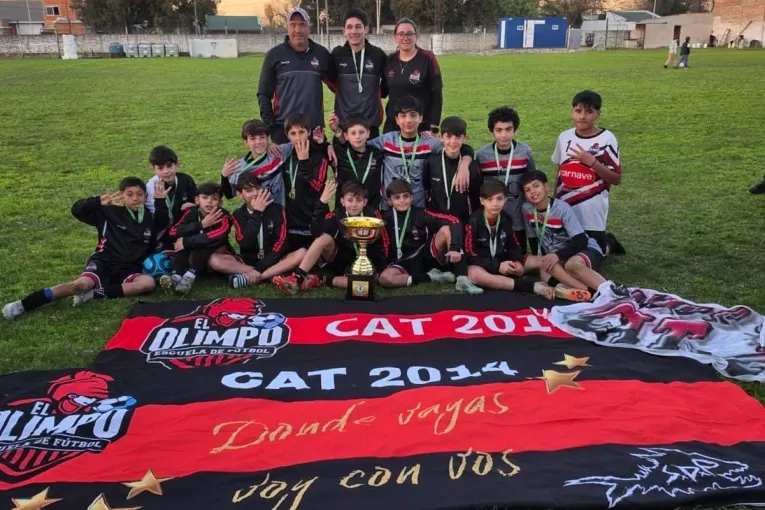 Club concordiense campeón provincial de fútbol en la categoría 2014