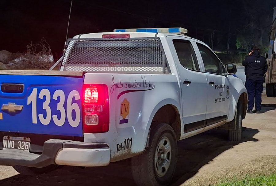 Colón: Un joven fue detenido tras ser sorprendido de madrugada con mercadería robada