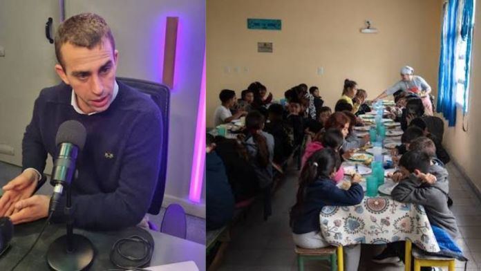 Comedores escolares: "No hay ninguna posibilidad de que se resienta el servicio", dijo Azzalini