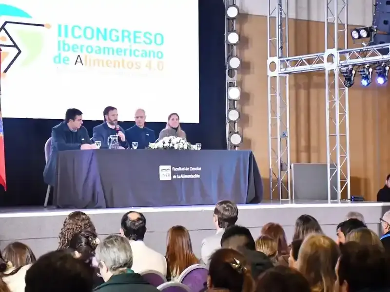 Con la presencia de destacados investigadores, Concordia es sede del II Congreso Iberoamericano de Alimentos 4.0