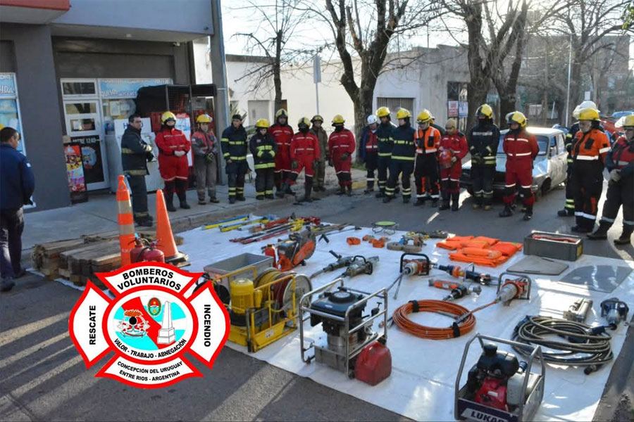 Con un éxito total finalizó el Curso de Rescate Vehicular – Nivel 1
