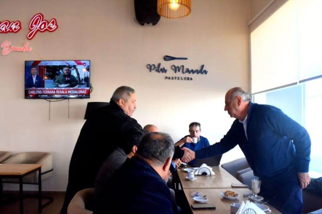 Daniel Rossi visitó Villaguay y dialogó con la prensa local y vecinos