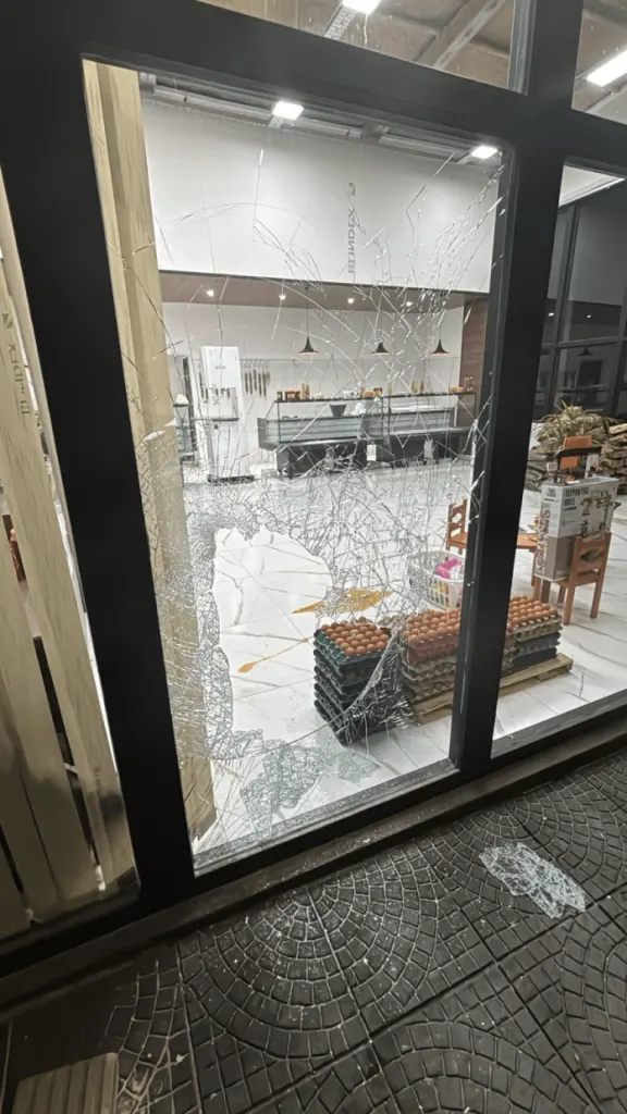 Destrozos y robos en dos locales comerciales: identificaron a los autores