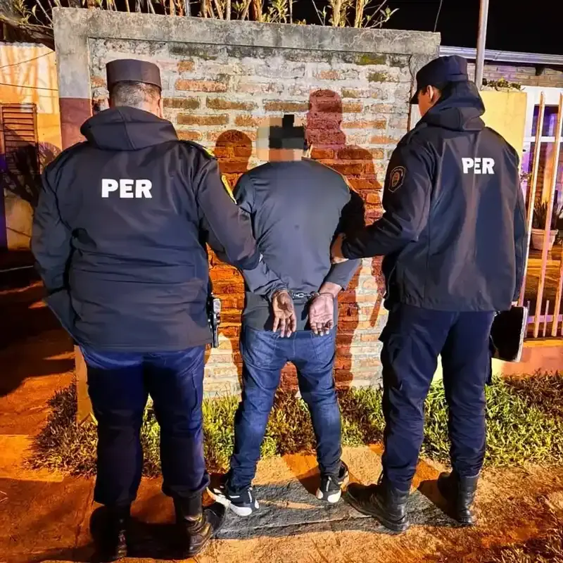 Detuvieron a un hombre por incumplir una prisión domiciliaria