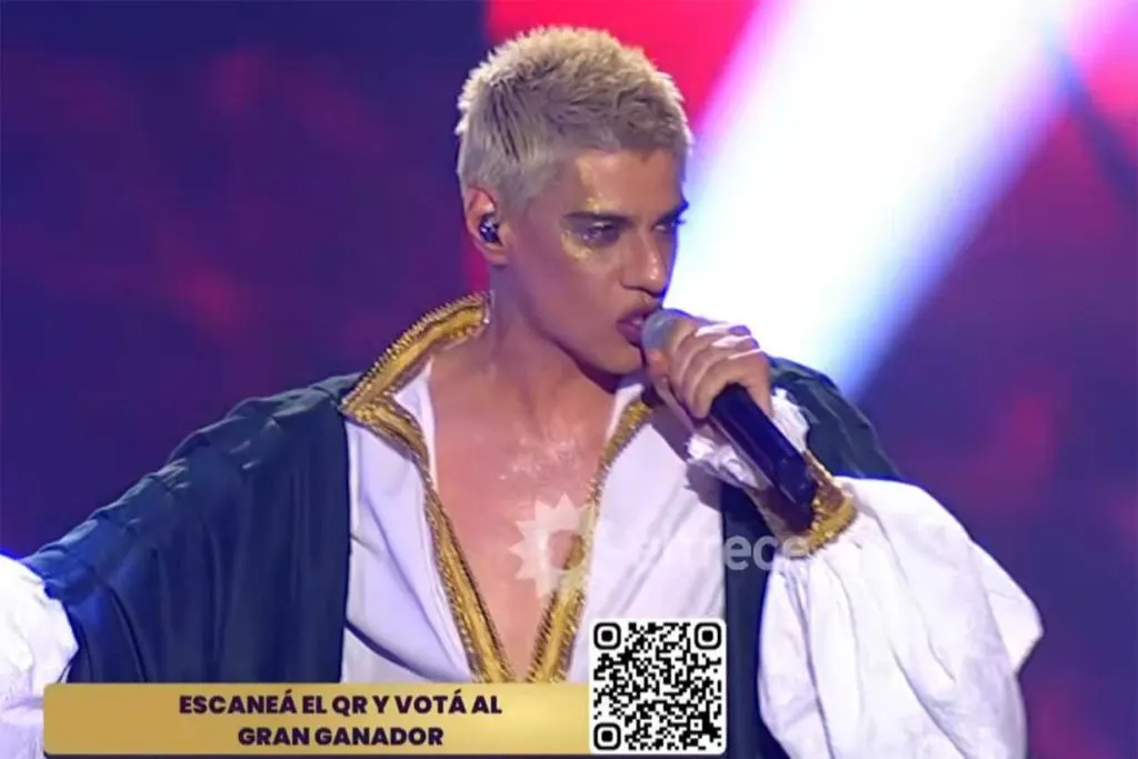 Diego Detona lo logró. Pasó a la segunda temporada de “Es mi sueño”
