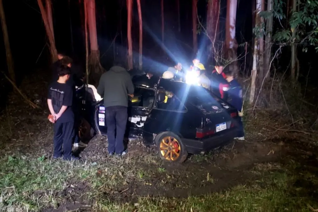 Dieron a conocer un parte médico de los dos heridos tras accidente en el lago