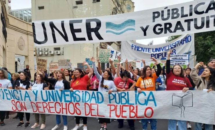 Docentes y Nodocentes universitarios entrerrianos se suman al paro de este miércoles