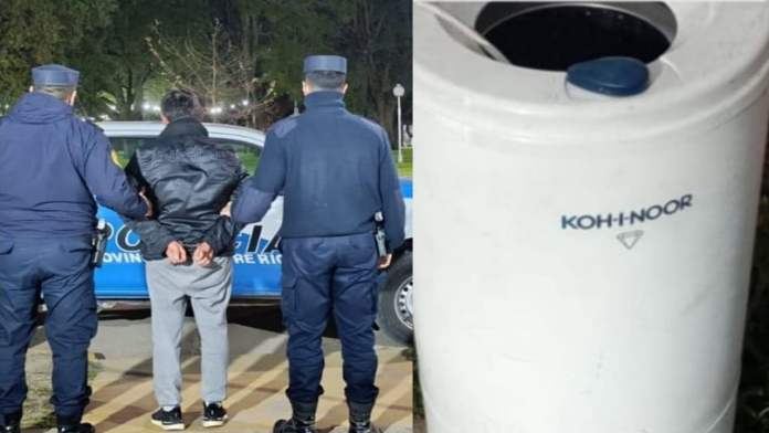 Dos detenidos en Gral. Ramírez: uno por robar un secarropas y el otro por violento contra su ex