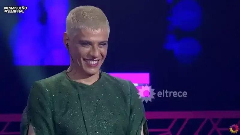 El concordiense Diego Detona emocionó al jurado de “Es mi sueño” con una interpretación de “Forever Young”