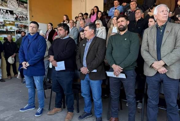 El intendente damián arévalo respaldó el potencial productivo de feliciano en la expo rural 2026