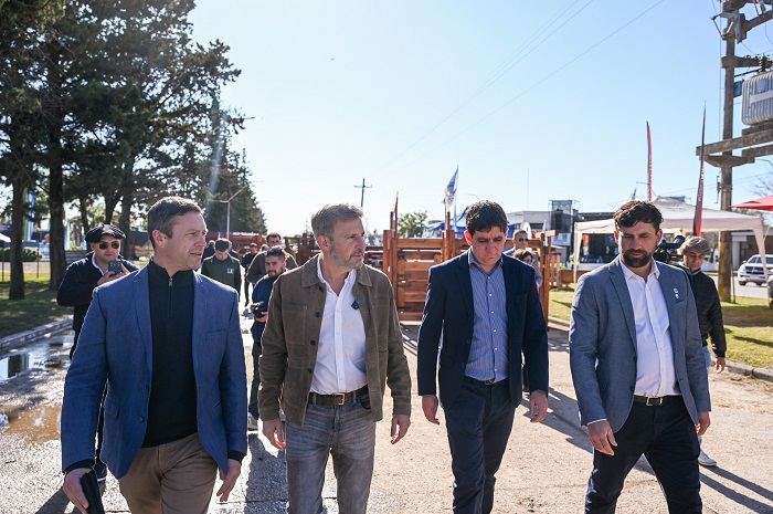 En Hasenkamp, Frigerio reivindicó al campo como motor del desarrollo de Entre Ríos