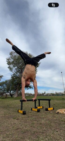 Entrenamiento y vida saludable.  “La calistenia busca que cada uno encuentre su mejor versión”.
