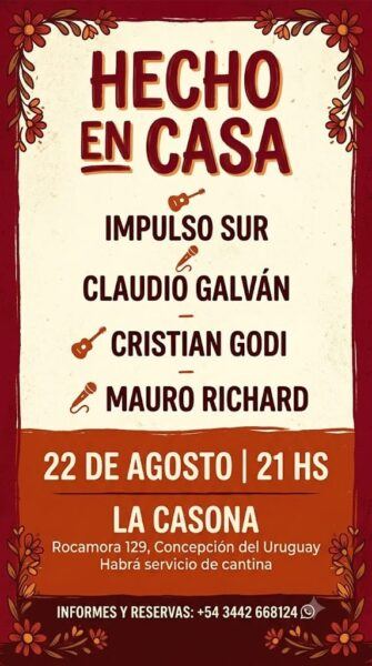 “Hecho en casa”: Una cita con la música local