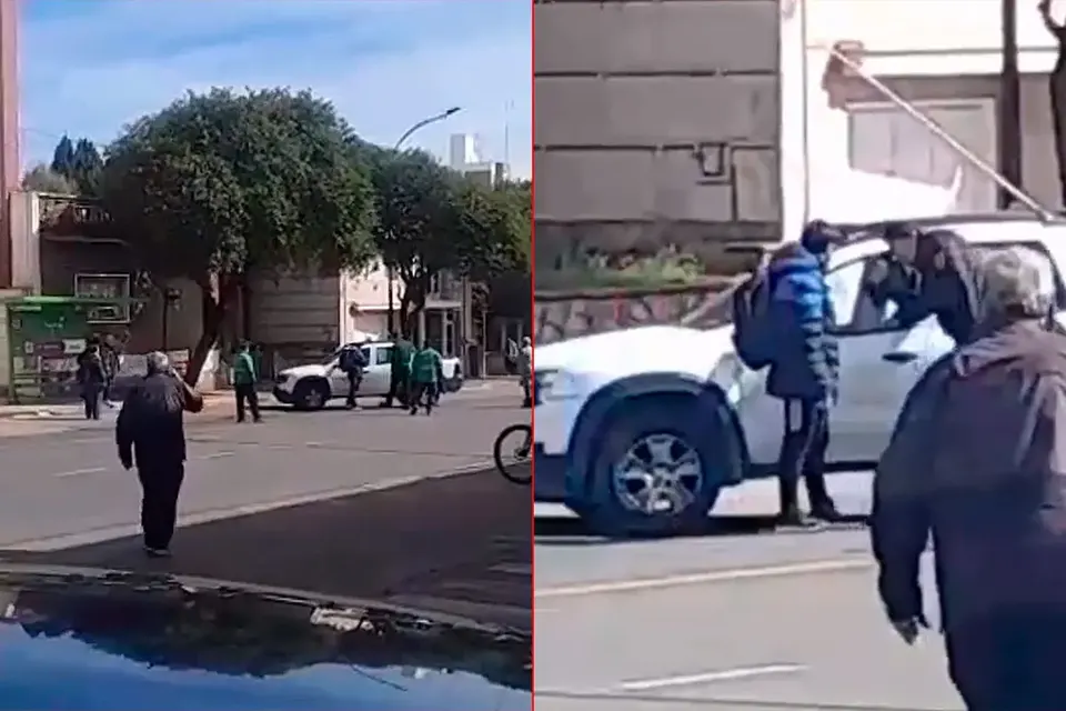 Insólito episodio de tránsito: Camioneta sin conductor chocó en Paraná