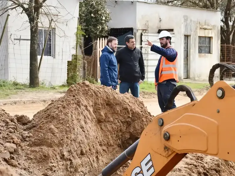 La municipalidad ejecuta obras estratégicas para mejorar la red de distribución de agua potable