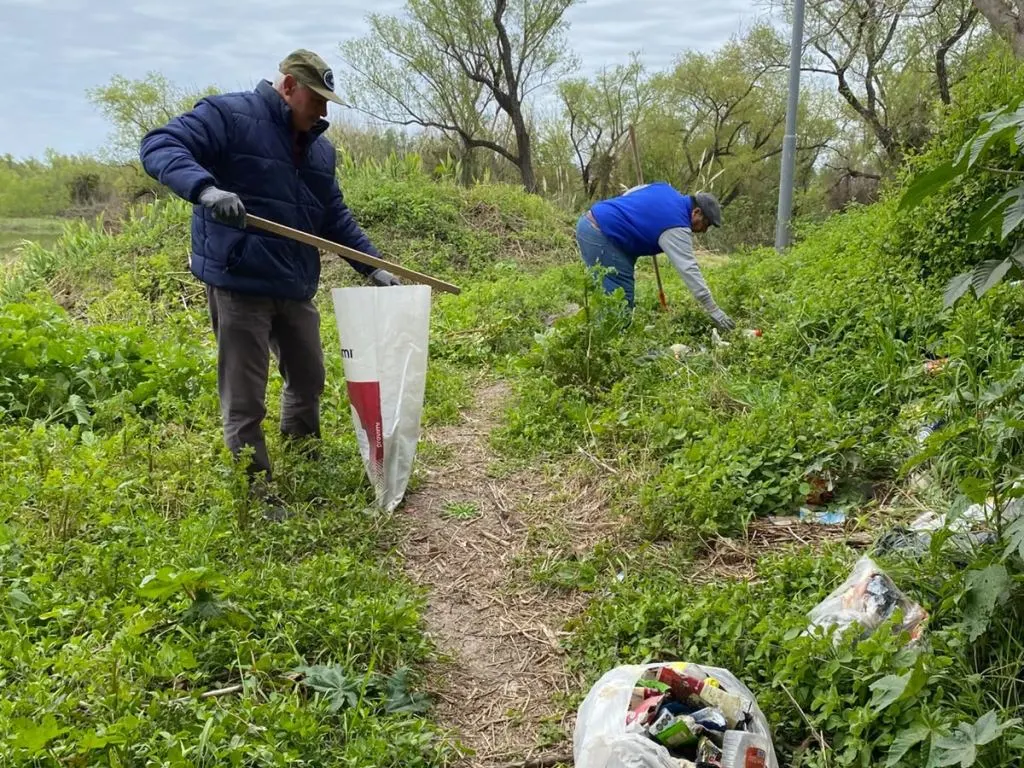 Limpiaron el Puente Cabayú y piden a los vecinos cuidar el espacio