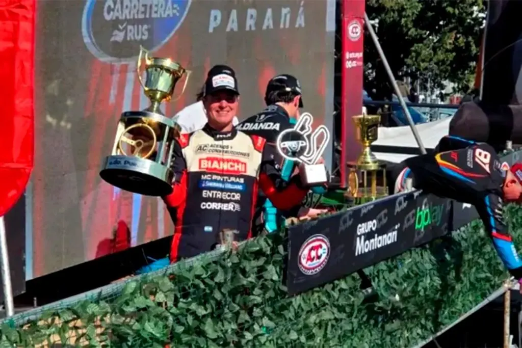 “Lo dimos todo”: el entrerriano Nicolás Bonelli fue segundo en el TC