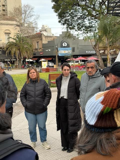 Marclay se reunió con jubilados de Concordia por la situación de PAMI