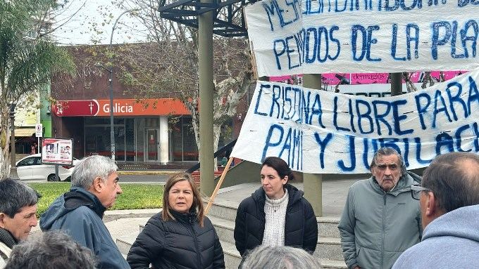 PAMI: Marclay tomó el reclamo de los jubilados y se comprometió a llevarlo al Congreso