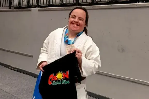 Quién es la entrerriana que llegó al podio mundial de judo en Suecia