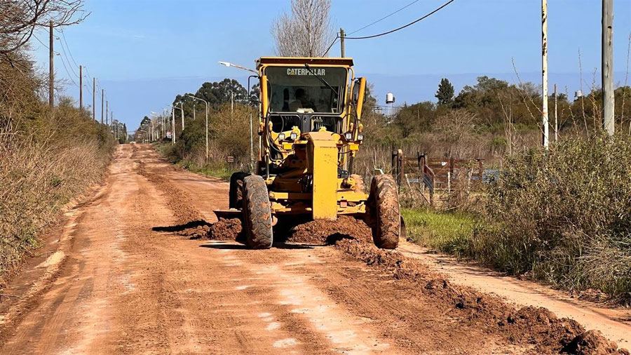 San José: Operativo de recuperación y mejoramiento de calles en distintos sectores de la ciudad