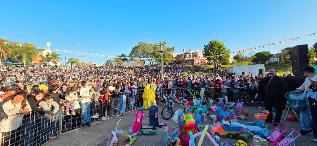 ¡Santa Elena explotó de alegría en un multitudinario festejo por el Día del Niño!