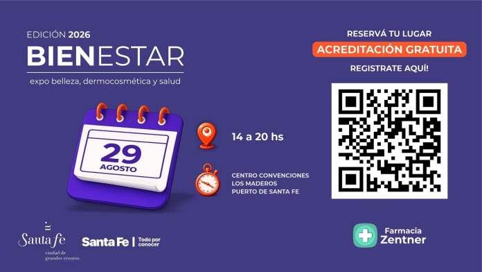 Santa Fe se prepara para la cuarta edición de BienEstar, la gran expo de belleza, dermocosmética y salud