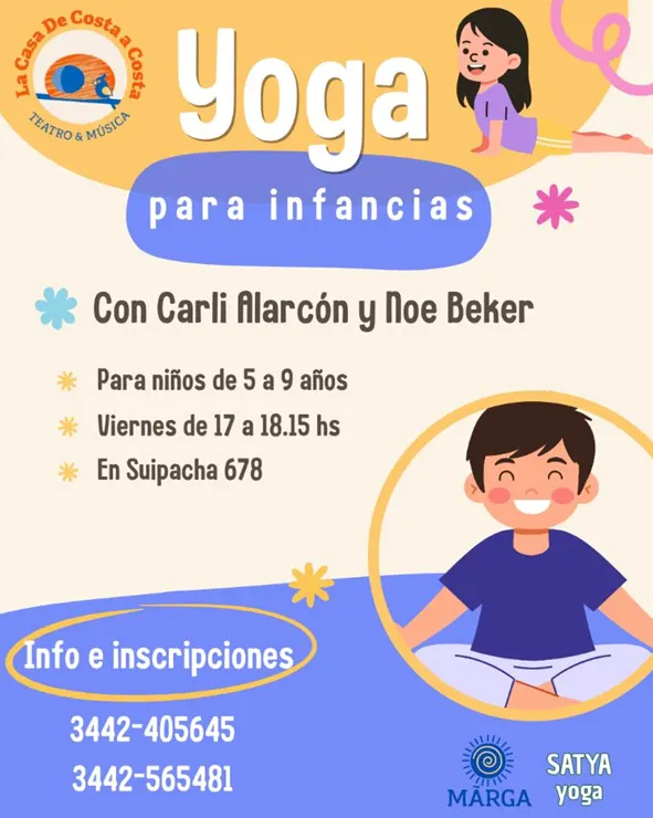Un nuevo taller de Yoga para la infancia llega a Concepción del Uruguay