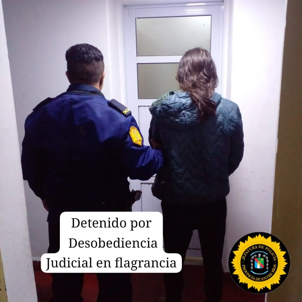 Violó una restricción judicial y terminó detenido en Santa Elena