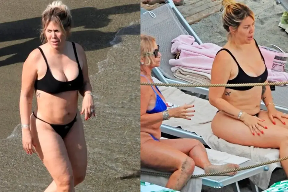 Wanda Nara enfrentó las críticas por sus fotos en bikini y sin filtros